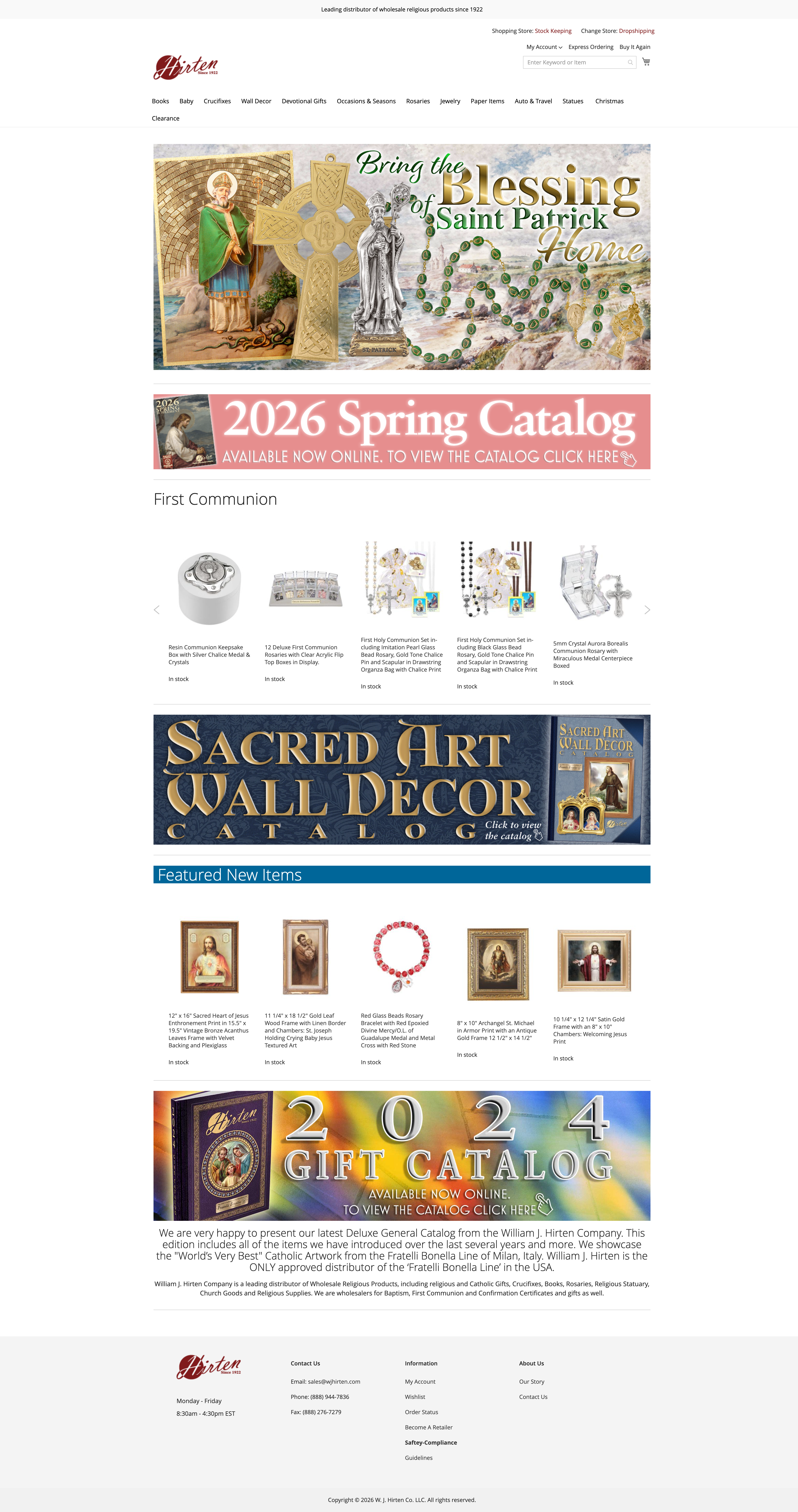 Mockup of a professional corporate blog design